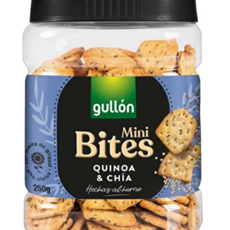 GULLON Kinoa ve Çia Tohumlu Mini Kraker 250 Gr