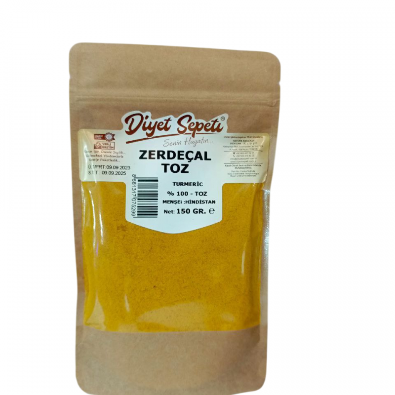 DİYET SEPETİ Toz Zerdeçal 150 Gr