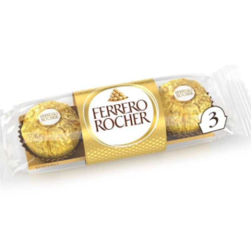 FERRERO ROCHER Fındık Parçalı Sütlü Çikolata 37,5 Gr