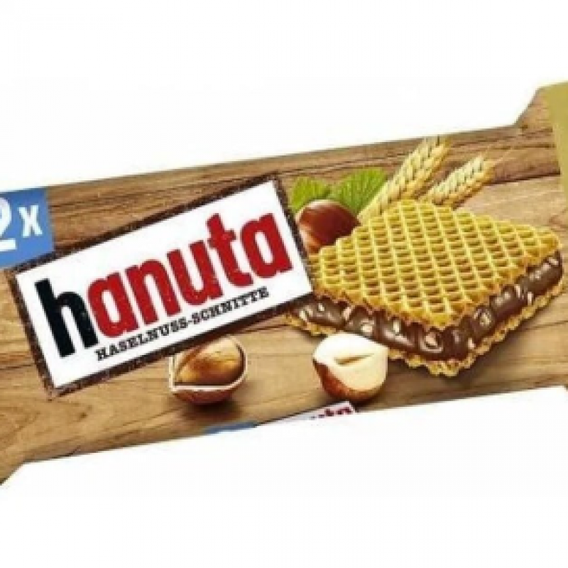 HANUTA  Sütlü Bitter Çikolatalı Gofret 44 Gr