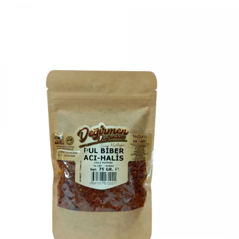 DEĞİRMEN Acı Pul Biber 75 Gr