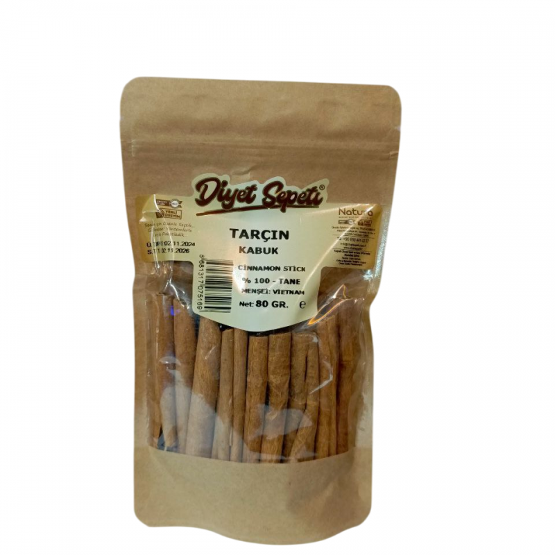 DİYET SEPETİ Çubuk Tarçın 80 Gr