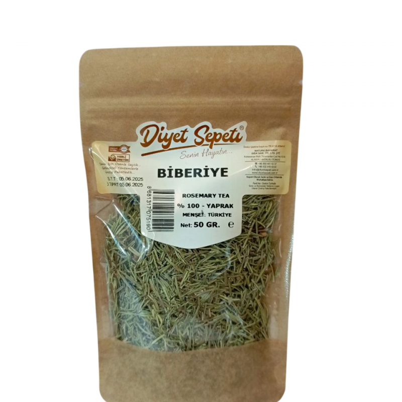 DİYET SEPETİ Biberiye Çayı 50 Gr