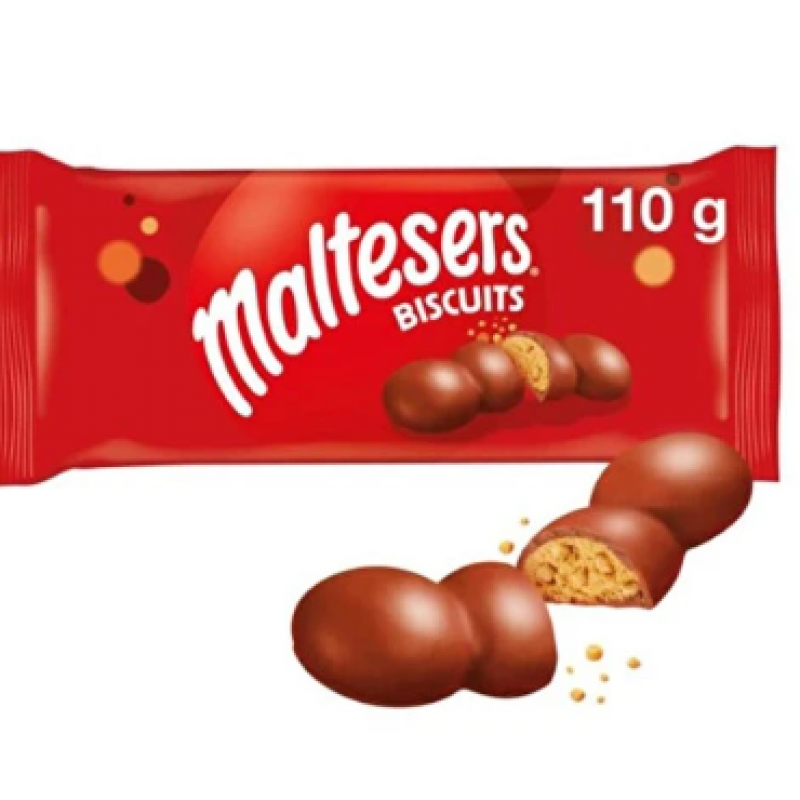 MALTESERS Süt ve Çikolata Kaplı Bisküvi 110 Gr