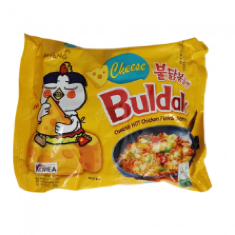 SAMYANG Buldak Peynirli Acılı Tavuk Ramen Noodle 140 Gr