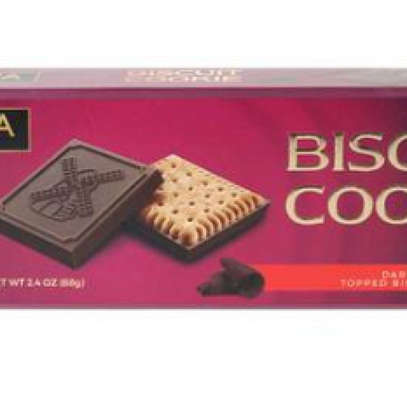 TIAROMA Bitter Çikolatalı Bisküvi  68 Gr